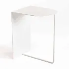 Modern Floor Magazine Rack in Colored Steel Made in Italy - Marinella Viadurini