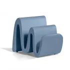 Modern Colored Polyethylene Magazine Rack Made in Italy - Munoz Viadurini