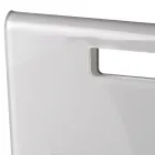 Living Room Magazine Rack in Colored Acrylic Crystal Made in Italy - Osafo Viadurini