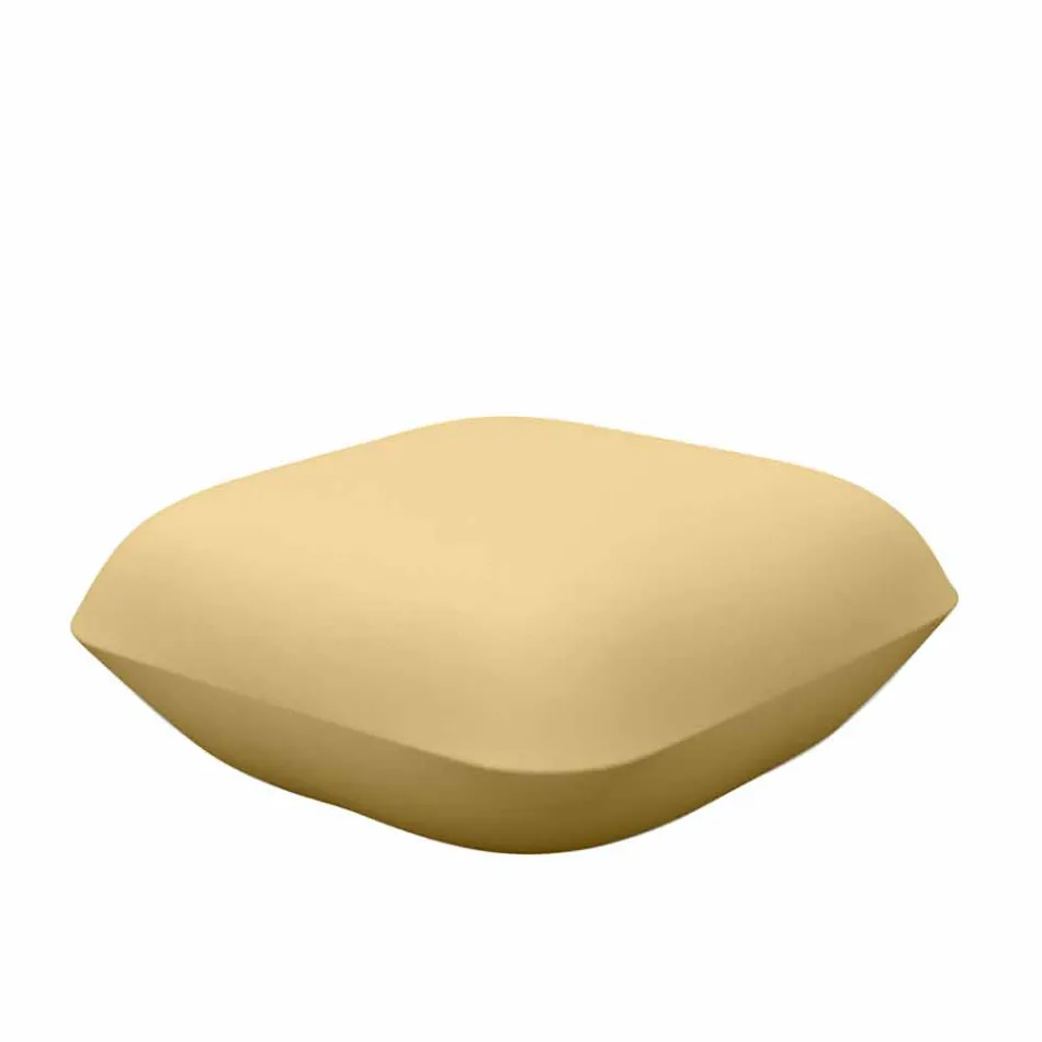 Pillow by Vondom design outdoor pouf in polyethylene. 67x67 cm Viadurini