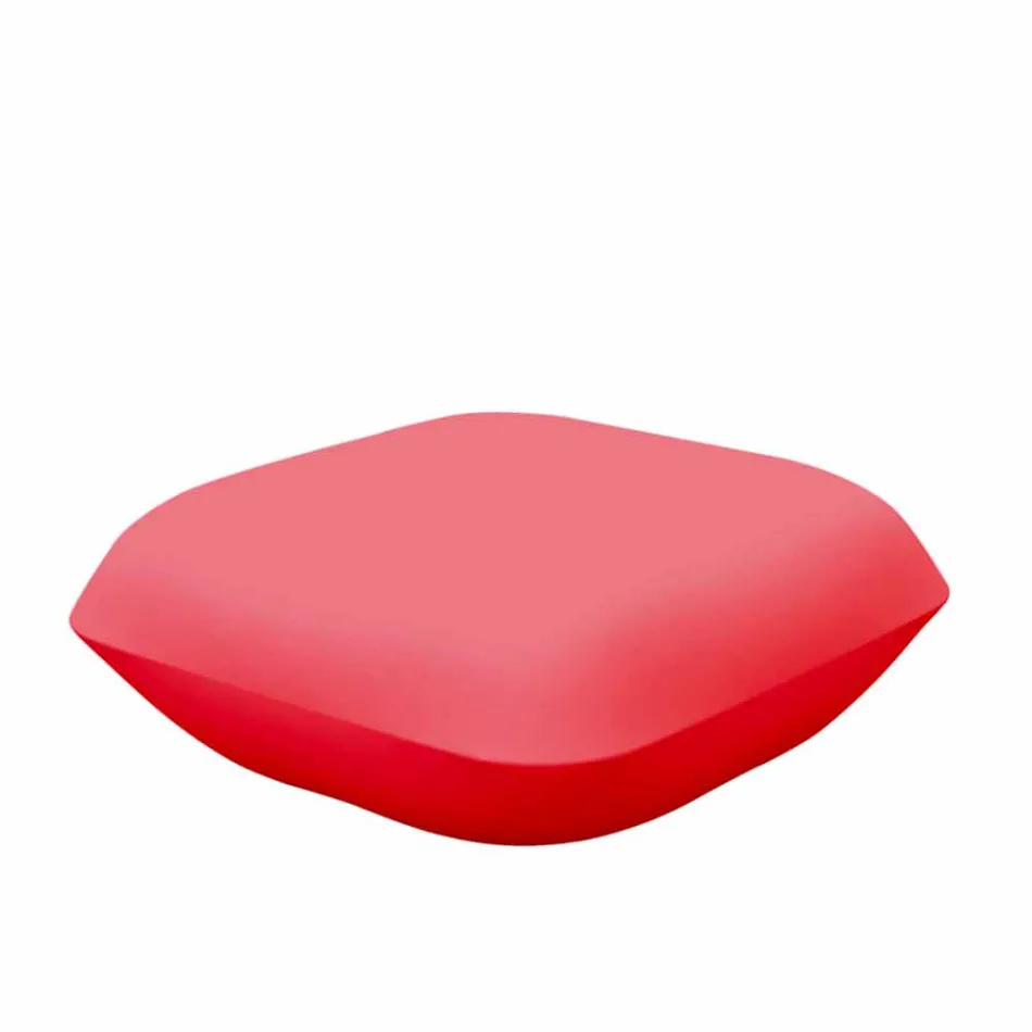 Pillow by Vondom design outdoor pouf in polyethylene. 67x67 cm Viadurini