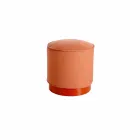 Pouf for Outdoor, in Polyethylene and Fabric or Leather - Mara Slide Viadurini