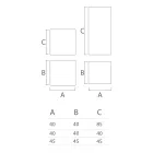 Garden Pouf in Polyethylene 8 Finishes Made in Italy - Viky Viadurini