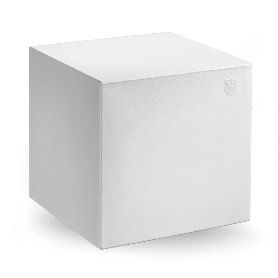 Garden Pouf in Polyethylene 8 Finishes Made in Italy - Viky Viadurini