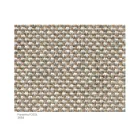 Fabric Garden Pouf with Metal Feet Made in Italy - Butter Viadurini