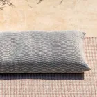 Design Single Outdoor Daybed Pouf, High Quality Made in Italy - Emanuela Viadurini