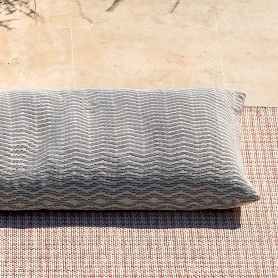 Design Single Outdoor Daybed Pouf, High Quality Made in Italy - Emanuela Viadurini