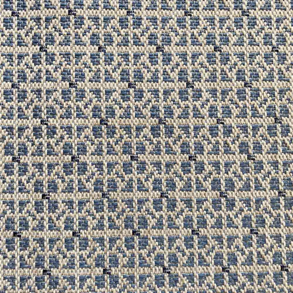Soft Square Pouf for Indoor and Outdoor use in Various Colors Fabric - Naemi Viadurini
