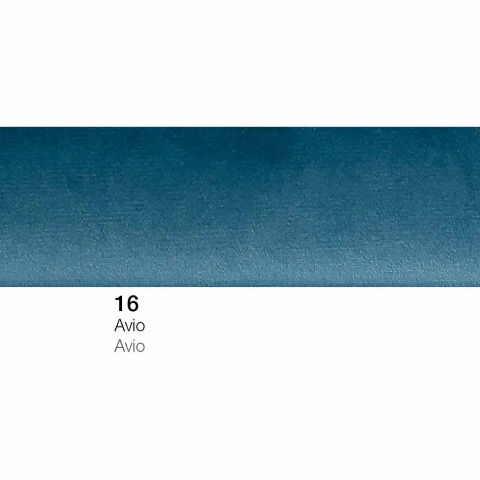 Round Footrest Pouf Covered in Fabric Made in Italy - Gigno Viadurini