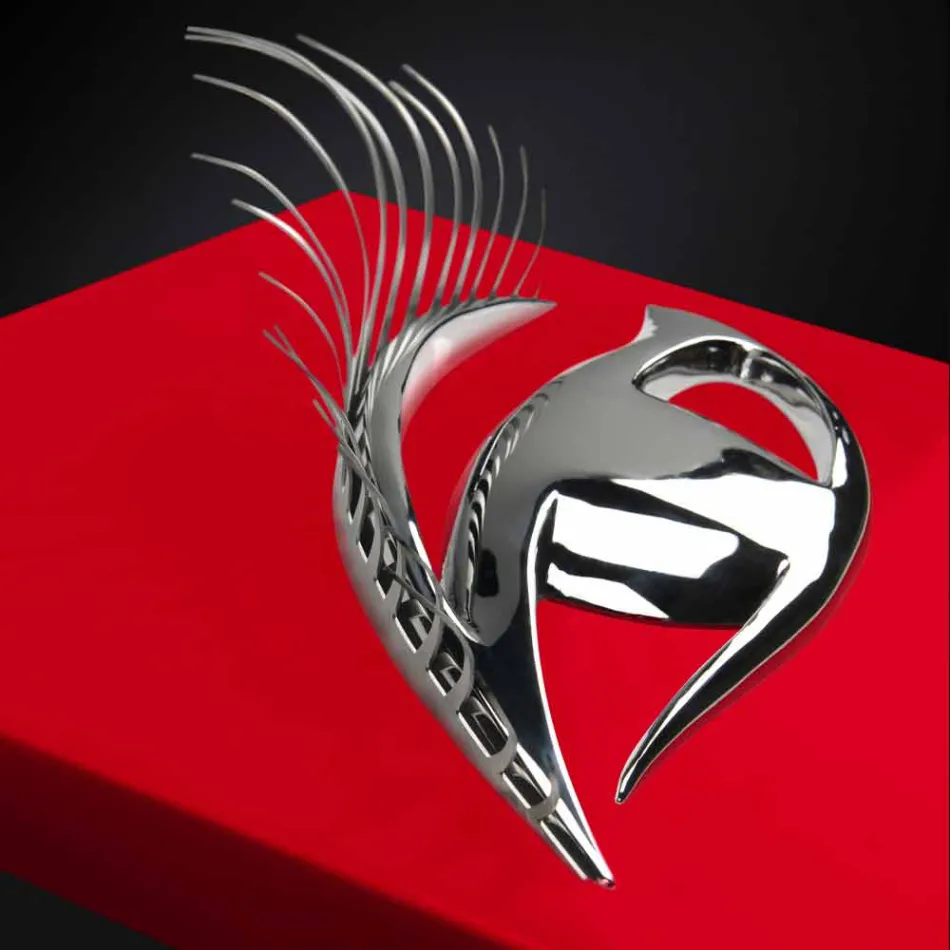 Modern Artisan Framework in Wood, Steel and Resin Made in Italy - Eye Viadurini