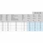 Modern Design Hydraulic Steel Radiator 6 Measures up to 1220 W - Mask Viadurini