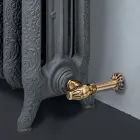 Decorated Cast Iron Hydraulic Radiator with 3 Columns - Vanillina Viadurini