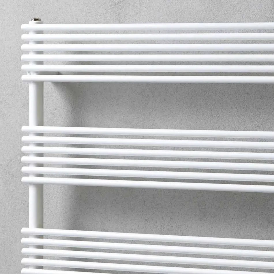 Horizontal Radiator Towel Warmer in Steel Design 750 W - Nibbio Viadurini
