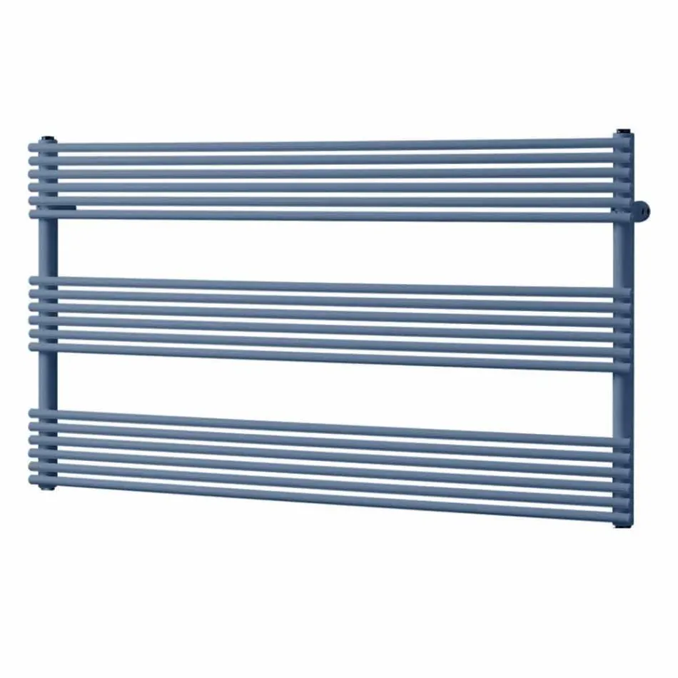 Horizontal Radiator Towel Warmer in Steel Design 750 W - Nibbio Viadurini