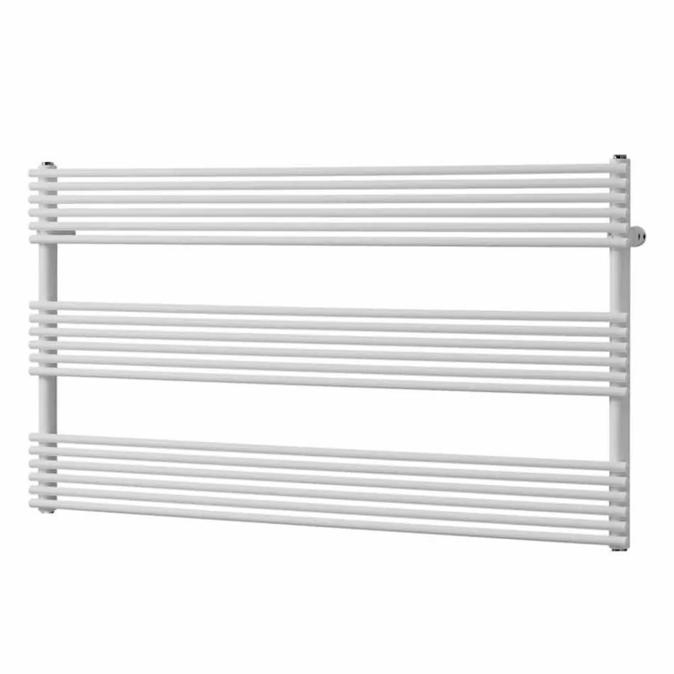 Horizontal Radiator Towel Warmer in Steel Design 750 W - Nibbio Viadurini