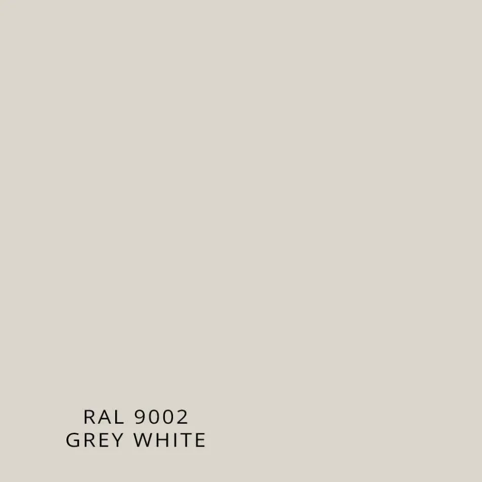 Vertical Design Radiator in Grayish White Steel up to 839 W - Ice Viadurini