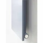 Vertical Design Radiator in Slate Gray Steel up to 626 W - Ice Viadurini