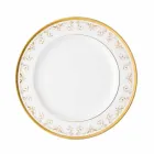 Rosenthal Versace Medusa Gala Gold Flat plate 27cm porcelain design Viadurini
