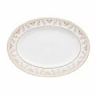 Rosenthal Versace Medusa Gala Oval plate 34cm of porcelain design Viadurini