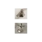 3 Hole Design Bidet Tap in Brass Vintage Style Made in Italy - Silvana Viadurini