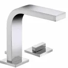 Modern Design Bathroom Sink Mixer with 3 Metal Holes - Etto Viadurini