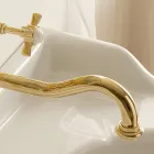 Design and Vintage Wall Mounted Washbasin/Sink Taps Made in Italy Viadurini