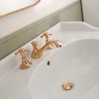 Vintage 3 Hole Brass Sink Tap Made in Italy – Klarisa Viadurini