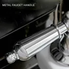 Classic Single Hole Bidet Tap with Handcrafted Brass Levers - Noriana Viadurini