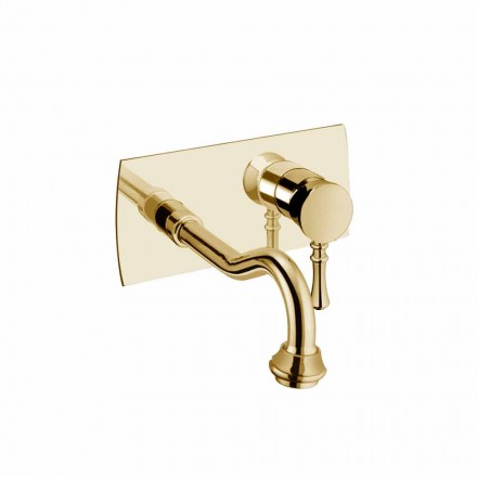 Made in Italy Design Single Plate Wall Mixer Tap - Neno Viadurini