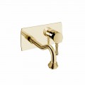 Made in Italy Design Single Plate Wall Mixer Tap - Neno