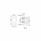 Shower Mixer Tap with Diverter 4 Outlets Made in Italy - Sika Viadurini