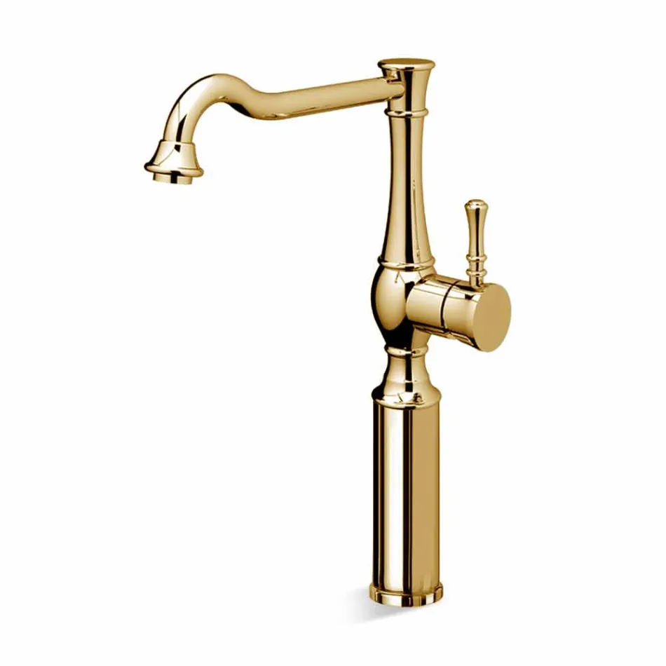 High Barrel Design Basin Mixer Tap Made in Italy - Neno Viadurini