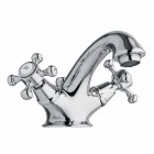 Single-Hole Brass Bathroom Basin Faucet with Made in Italy Drain - Lisca Viadurini
