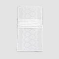 Table Runner 100% Linen with Embroidery of Luxury Design - Giuggiolo