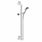 Shower Rail with Design Chromed Metal Handshower - Girino Viadurini
