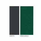 Artisan Outdoor Living Room in Iron Graphite Finish Made in Italy - Lietta Viadurini