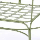 Outdoor Lounge with Handmade Iron Structure Made in Italy - Melinda Viadurini