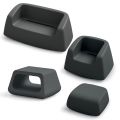 Garden Lounge in Colored Polyethylene Made in Italy 4 Pieces - Nibs