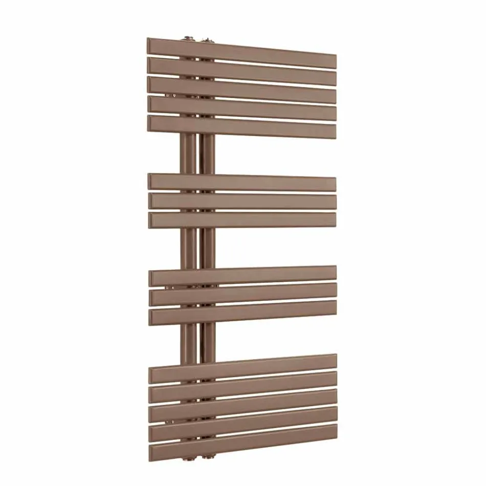 Modern Design Bathroom Towel Warmer in Steel at 386 Watt - Peacock Viadurini