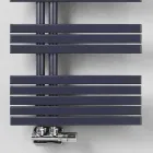 Modern Design Bathroom Towel Warmer in Steel at 386 Watt - Peacock Viadurini