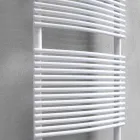 Vertical Design Hydraulic Bathroom Towel Warmer in Steel 1013 W - Griffin Viadurini