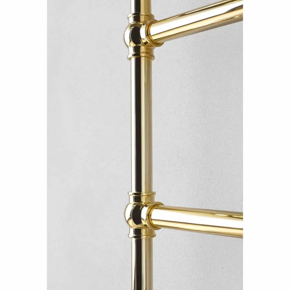 Hydraulic Modular Towel Warmer Brass Tube Gold 311 W - Caesar Viadurini