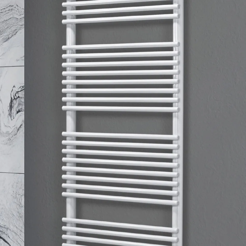 Electric Towel Warmer with Steel Frame Made in Italy - Sciroppo Viadurini