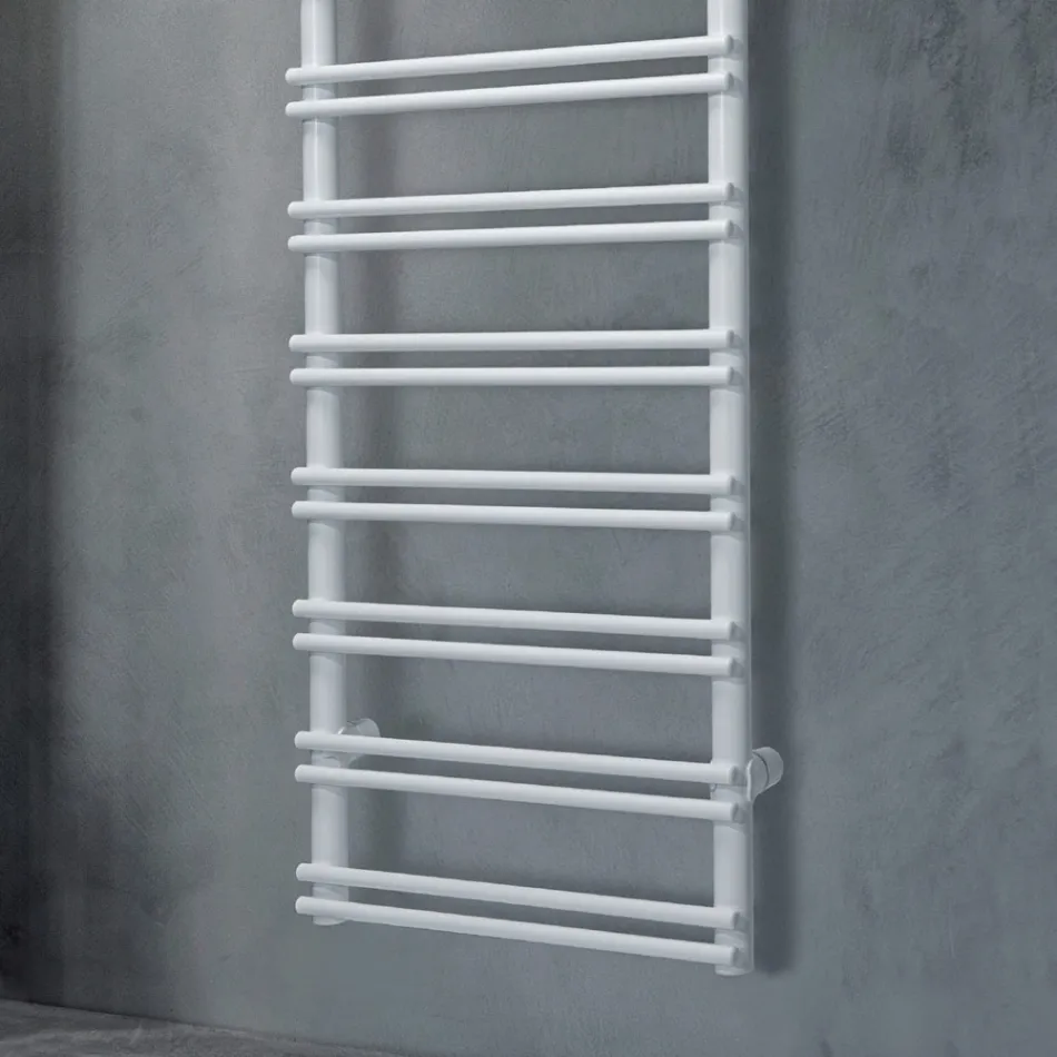 Electric Towel Warmer in Carbon Steel - Praline Viadurini
