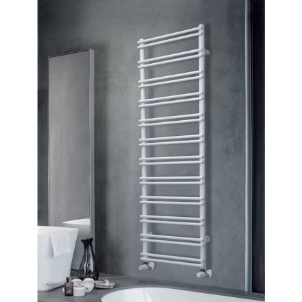 Praline Carbon Steel Mixed System Towel Warmer Viadurini