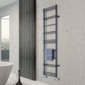 Mixed-System Steel Towel Warmer Made in Italy - Ananas