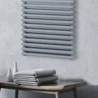 Electric Towel Warmer with 4 Horizontal Elements Made in Italy - Meringa Viadurini