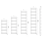 Electric Towel Warmer with Vertical Collectors Made in Italy - Zenzero Viadurini