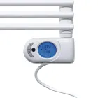 Electric Towel Warmer with Square Elements Made in Italy - Almonds Viadurini