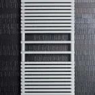Electric Towel Warmer with Carbon Steel Frame Made in Italy - Cream Viadurini
